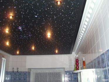 Sternendecke mit Spots